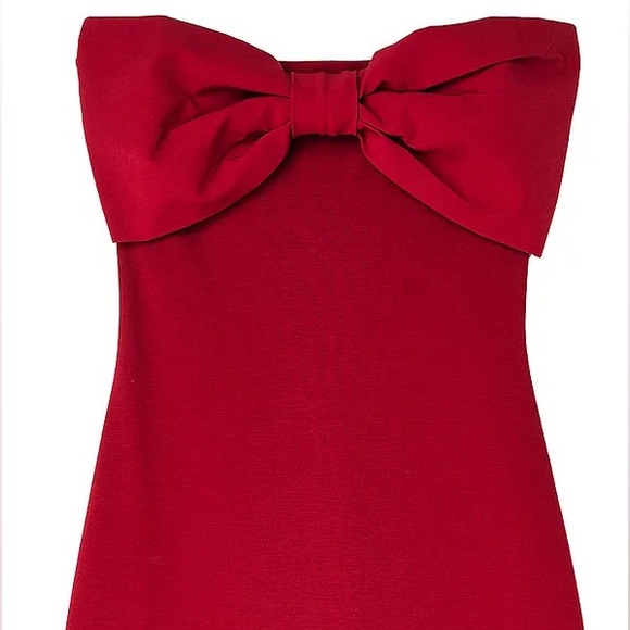 NA-KD Red Bow Midi Dress - Picture 7 of 7